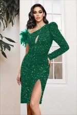 ROCHIE ELEGANTA PAIETE PE CATIFEA DESIGN MODERN