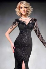 ROCHIE ELEGANTA CU DANTELA