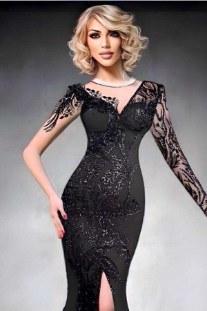 ROCHIE ELEGANTA CU DANTELA
