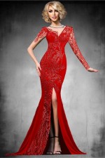 ROCHIE LUNGA ELEGANTA CU DANTELA