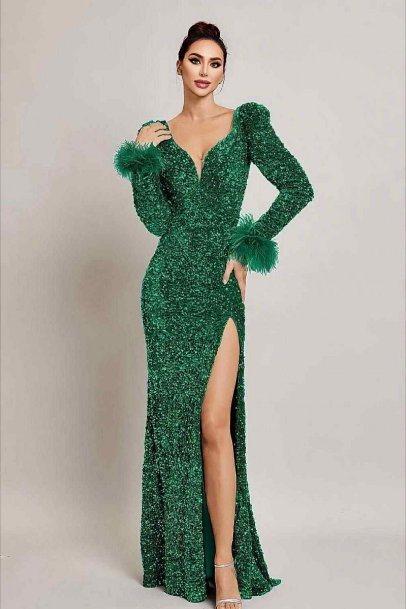 ROCHIE ELEGANTA PAIETE PE CATIFEA