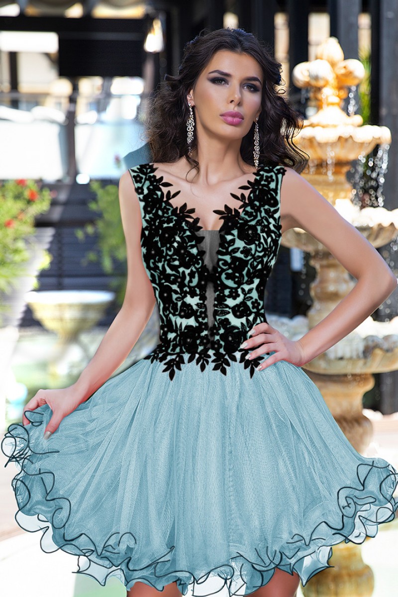 ROCHIE BRODERIE NEAGRA