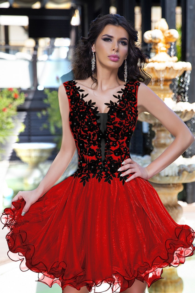 ROCHIE BRODERIE NEAGRA