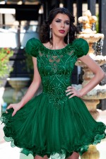 ROCHIE CU BRODERIE SI PAIETE