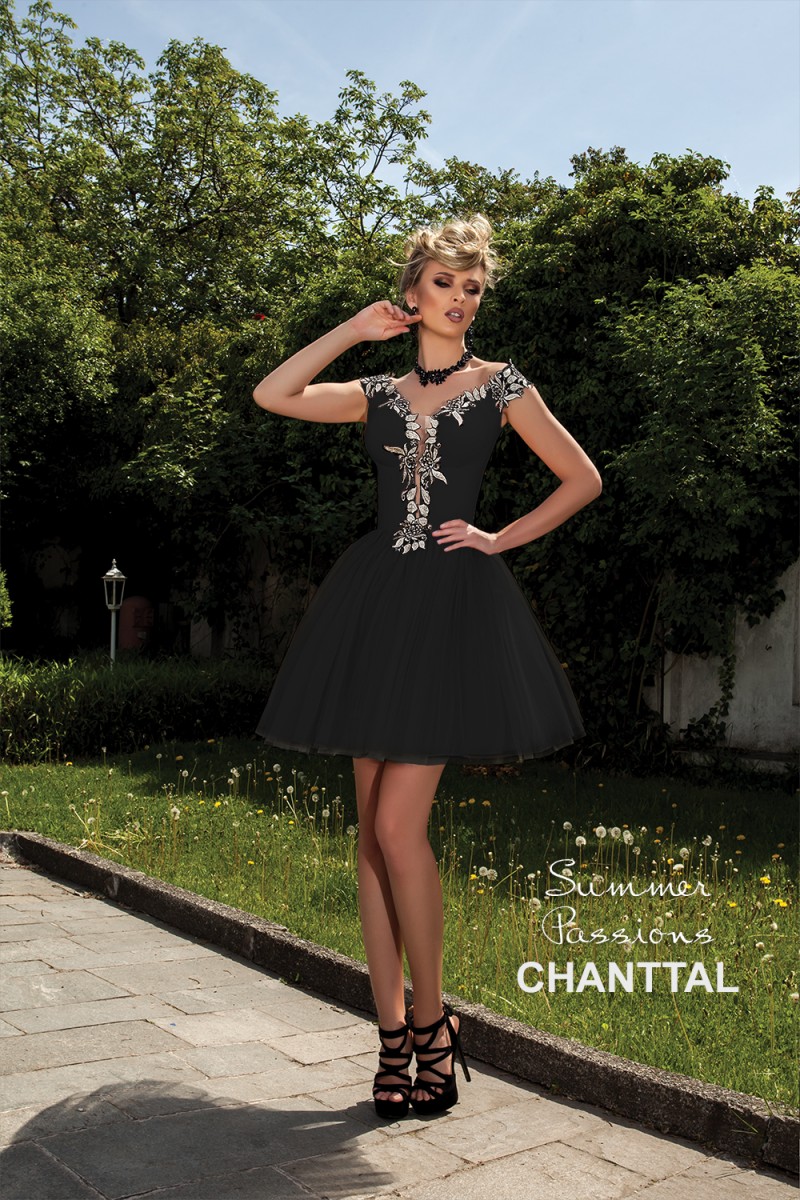 ROCHIE BABY DOLL CU BRODERIE