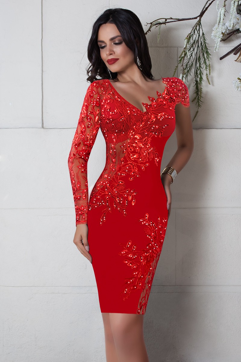 ROCHIE CU DANTELA
