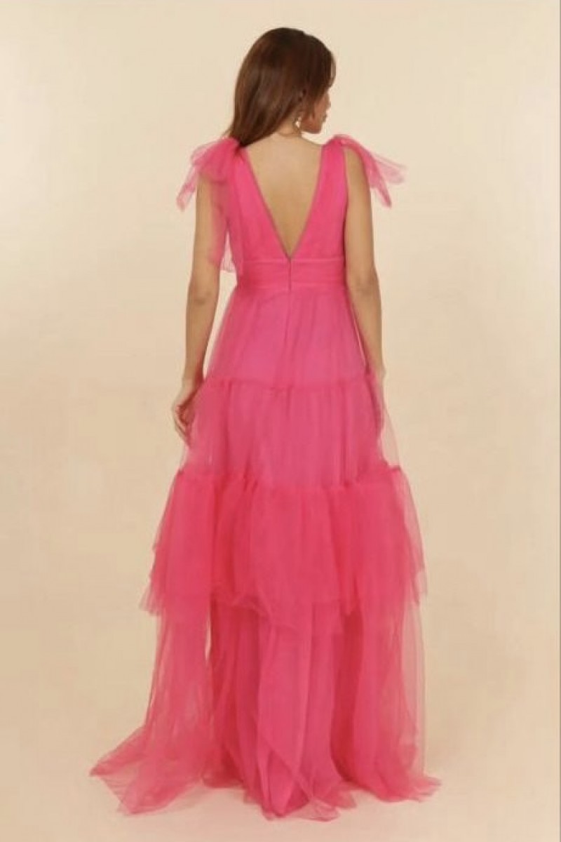 ROCHIE ELEGANTA CU FUNDE UMERI