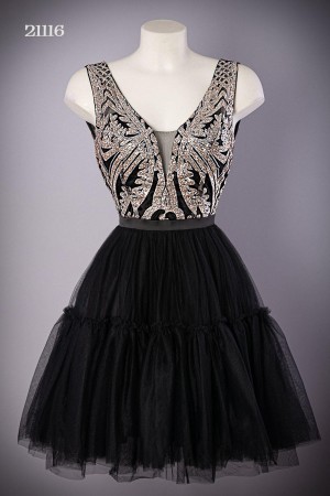 ROCHIE BANCHET CU BUST AURIU