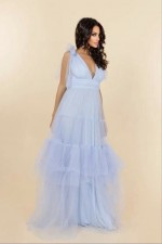 ROCHIE ELEGANTA CU FUNDE UMERI