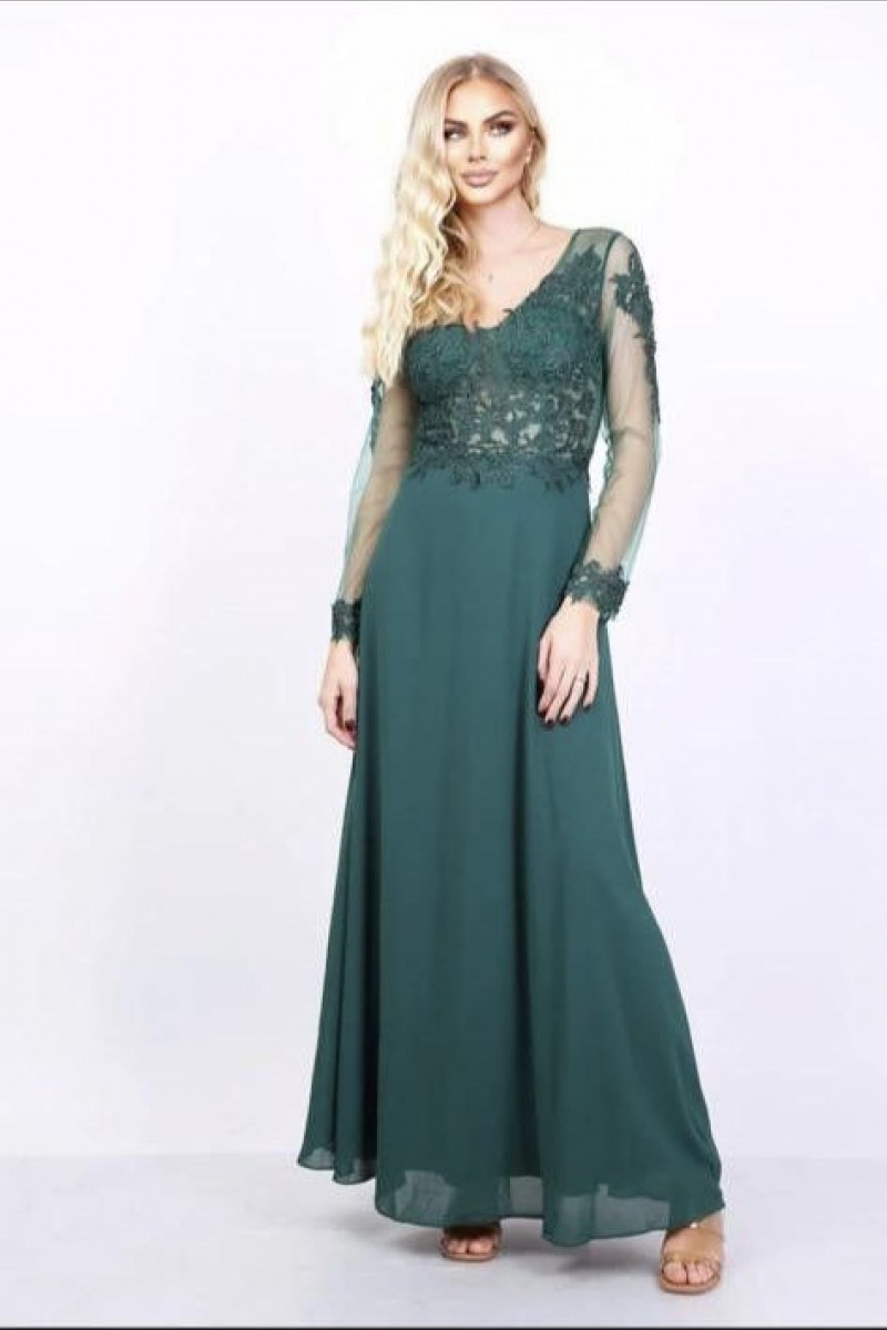ROCHIE ELEGANTA VOAL SI BRODERIE