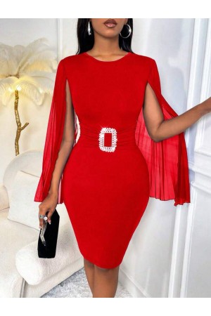 ROCHIE ELEGANTA CU MANECA FLUTURE