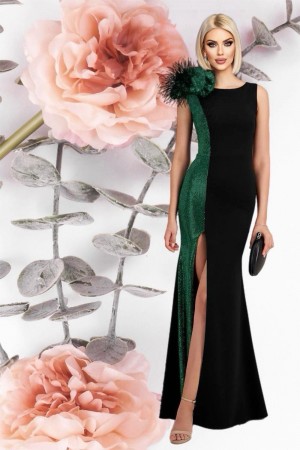 ROCHIE LUNGA ELEGANTA 2 CULORI