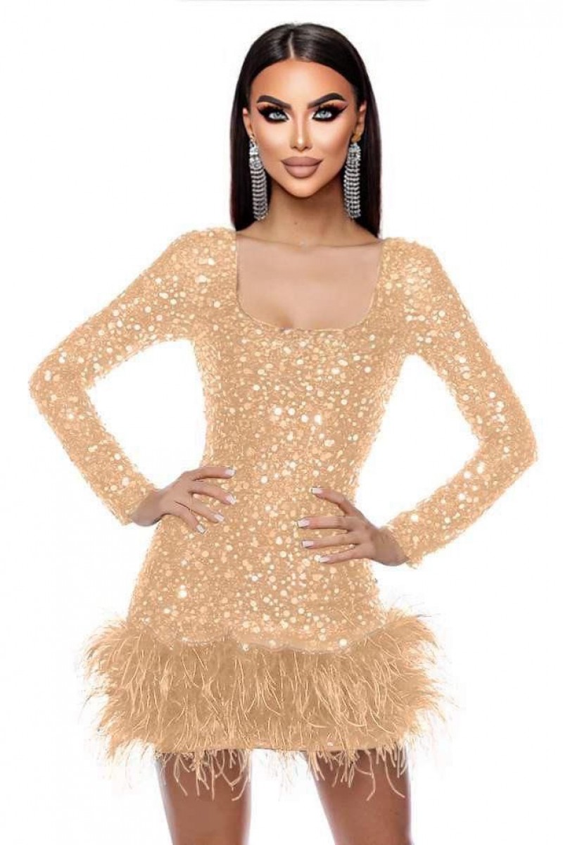 ROCHIE ELEGANTA CU PENE