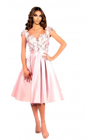 ROCHIE FUSTA CLOS SI BUST FLORI 3D