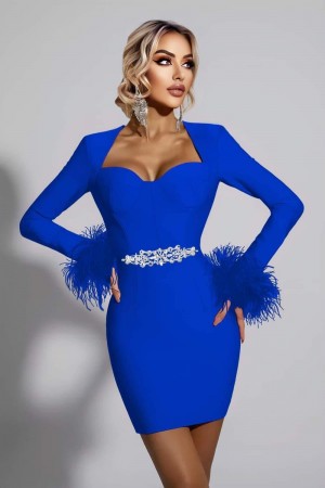 ROCHIE CREP ELEGANTA CU PUF MANECA SI ACCESORIU
