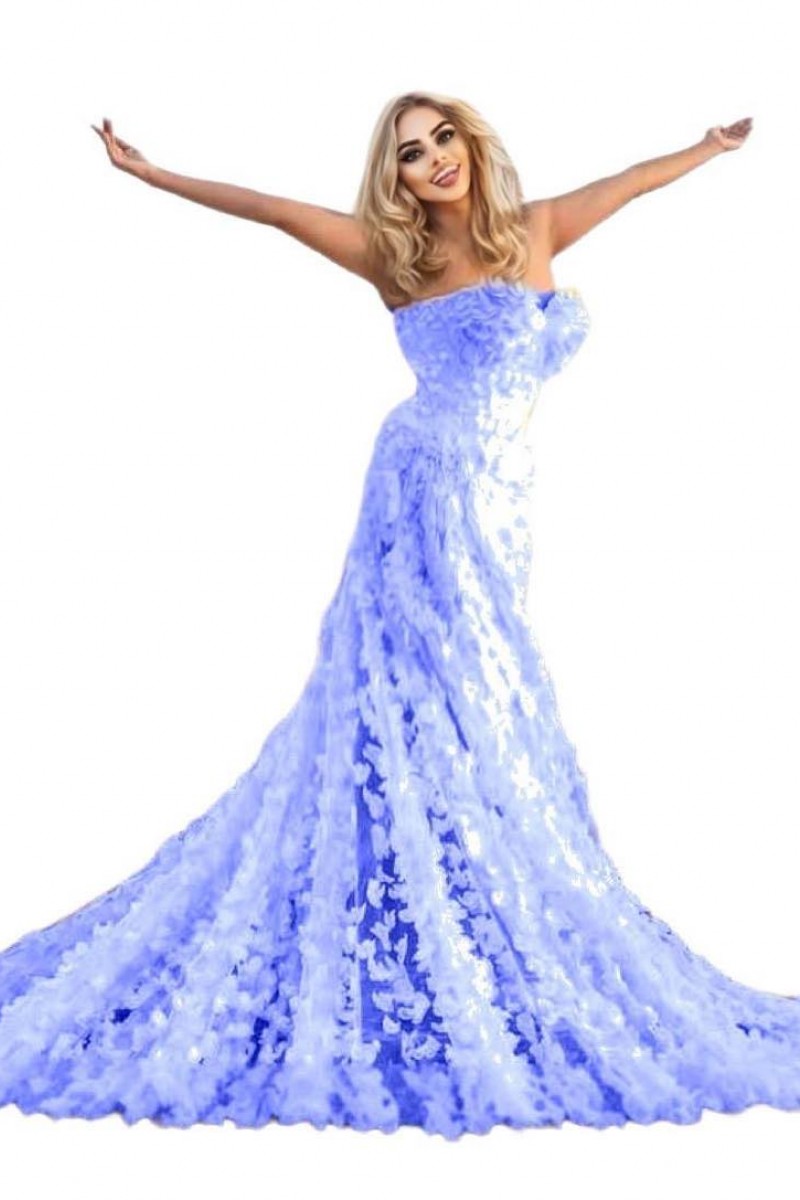 ROCHIE SPECTACULOASA CU FLORI 3D MICI