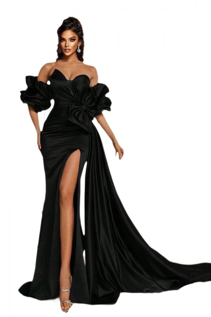 ROCHIE ELEGANTA TAFTA CU MANECA DETASABILA