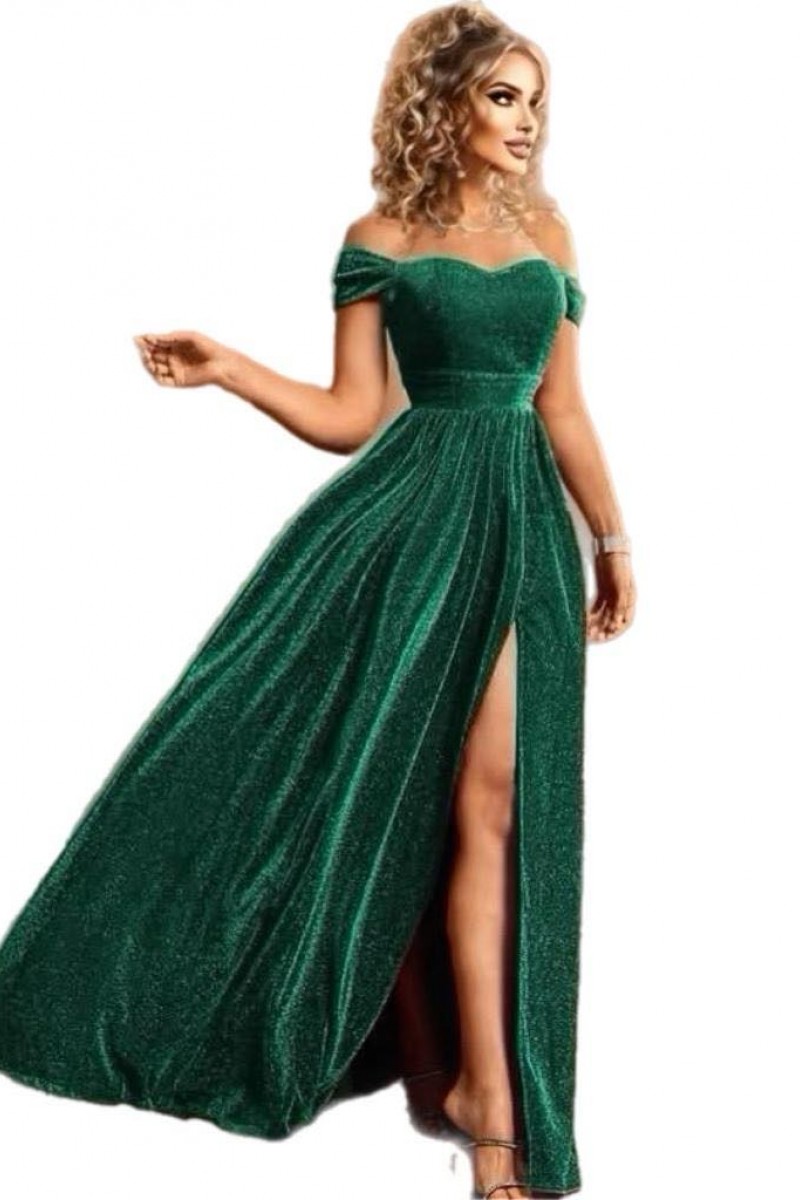 ROCHIE ELEGANTA CATIFEA CU SCLIPICI