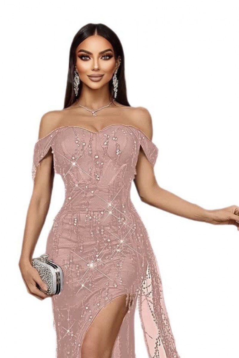 ROCHIE SCURTA CU FRANJURI PAIETE