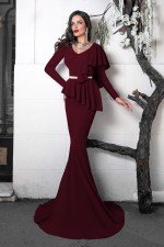 ROCHIE MANECA LUNGA VOLAN TALIE