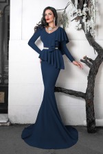 ROCHIE MANECA LUNGA VOLAN TALIE