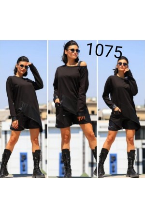 BLUZA ASIMETRICA CU COLTURI