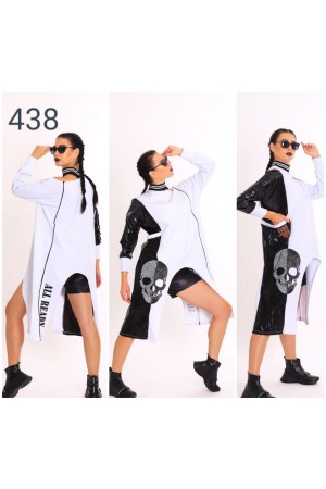 BLUZA ASIMETRICA CU COLTURI