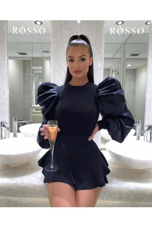BLUZA CU UMERI AMPLI