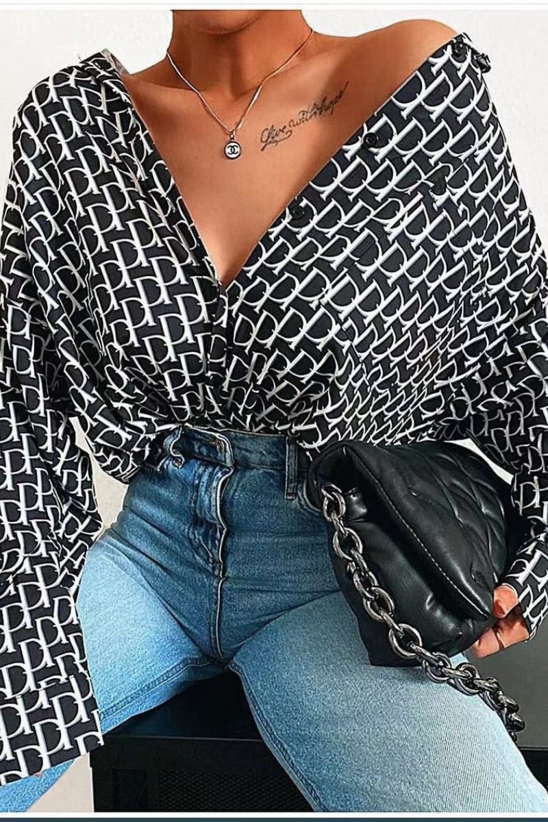 BLUZA CU PRINT