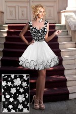 ROCHIE OCAZIE CU FLORI 3D