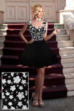 ROCHIE OCAZIE CU FLORI 3D