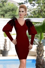 ROCHIE CU PENE UMERI