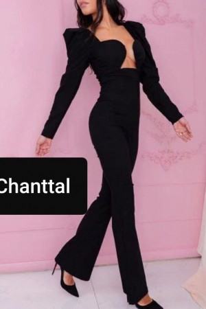 SALOPETA CU PANTALON EVAZAT