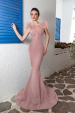 ROCHIE LUNGA APLICATII BRODERIE