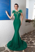 ROCHIE LUNGA APLICATII BRODERIE