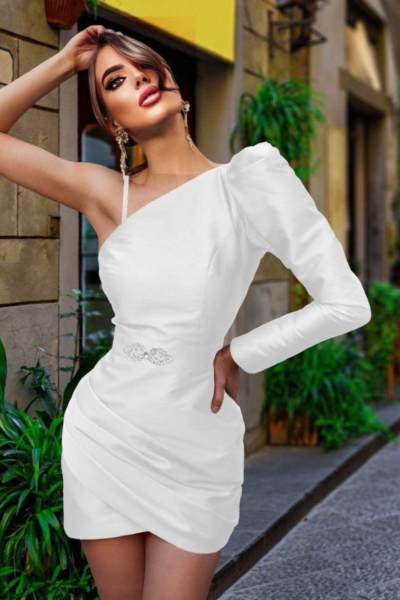 ROCHIE ELEGANTA CU UMAR BUFANT