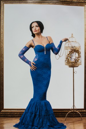 ROCHIE DANTELA TIP SIRENA