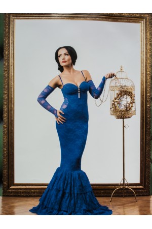 ROCHIE DANTELA TIP SIRENA