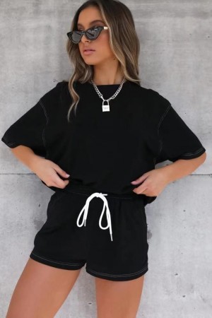 COMPLEU BLUZA+PANTALON SCURT