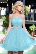 ROCHIE BABY DOLL CU STRASURI