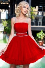 ROCHIE BABY DOLL CU STRASURI