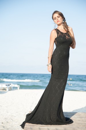 ROCHIE LUNGA DANTELA