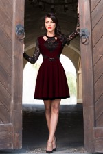 ROCHIE CLOS CU DANTELA