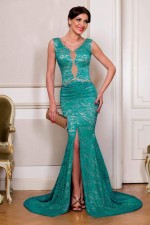 ROCHIE LUNGA DIN DANTELA