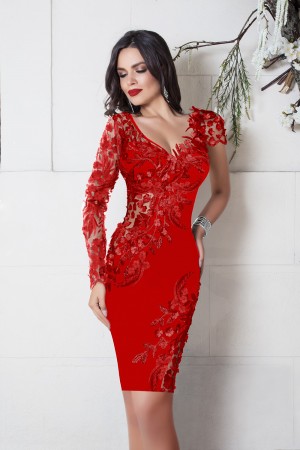 ROCHIE SCURTA DANTELA 3D