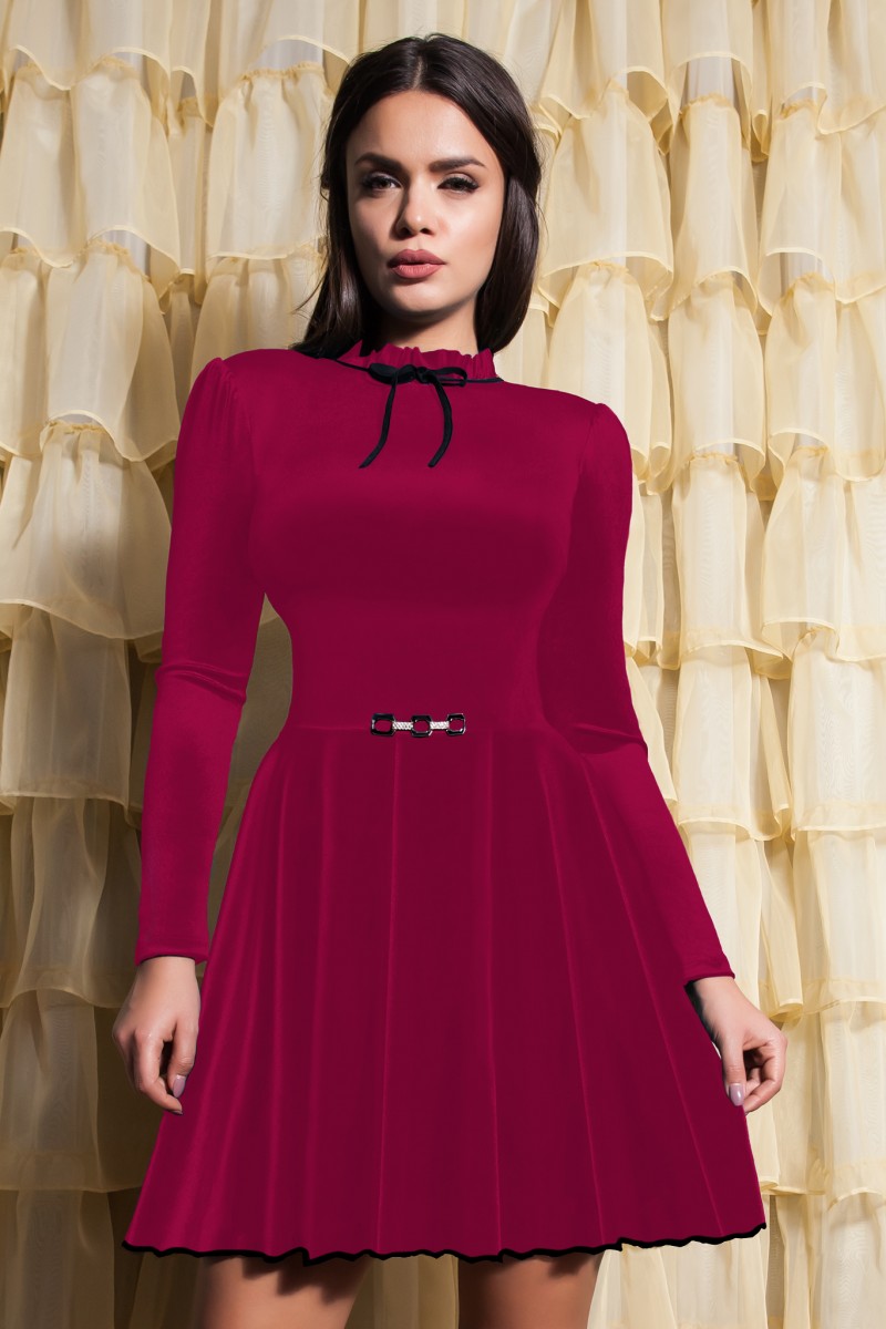 ROCHIE CREP ACCESORIZATA