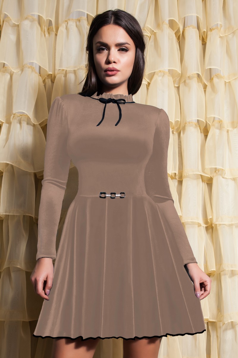 ROCHIE CREP ACCESORIZATA