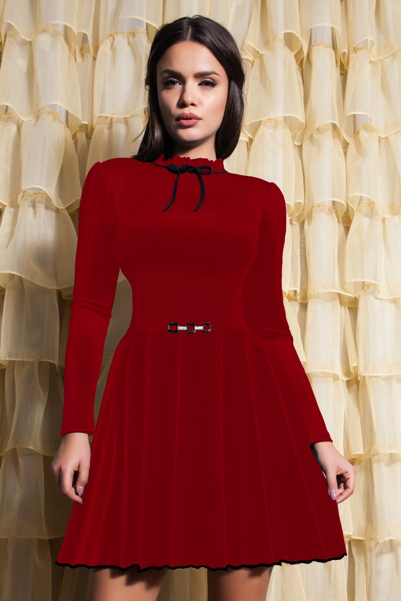 ROCHIE CREP ACCESORIZATA