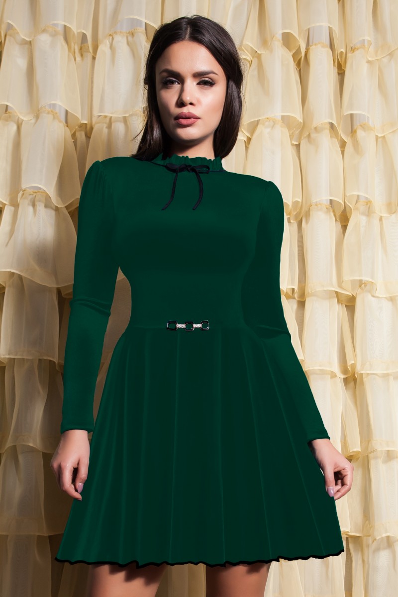 ROCHIE CREP ACCESORIZATA